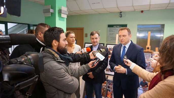 Konferencja prasowa dot. projektu Opiekuńcza Łódź - fot. Monika Pawlak /UMŁ