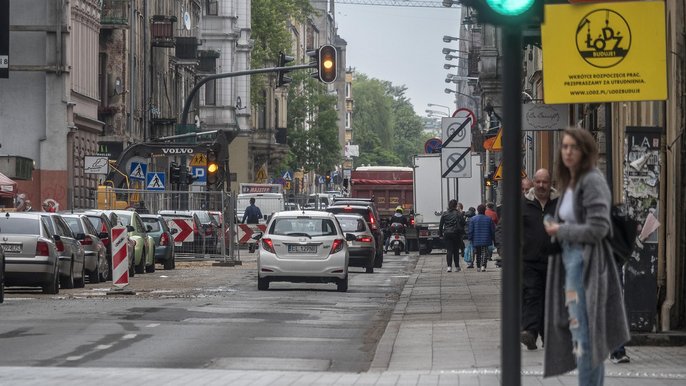 Zaczyna się kolejny etap przebudowy ul. Próchnika i Rewolucji 1905 r. Zaczyna się kolejny etap przebudowy ul. Próchnika i Rewolucji 1905 r. - fot. Stefan Brajter / UMŁ
