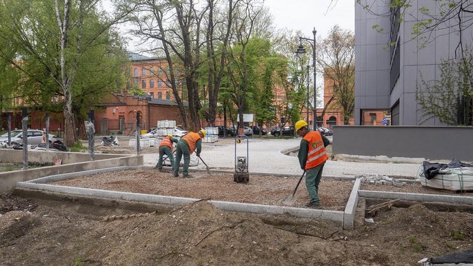 W kwadracie ulic Ogrodowa, Zachodnia, Legionów i Gdańska powstają międzykwartałowe przebicia. W kwadracie ulic Ogrodowa, Zachodnia, Legionów i Gdańska powstają międzykwartałowe przebicia.
