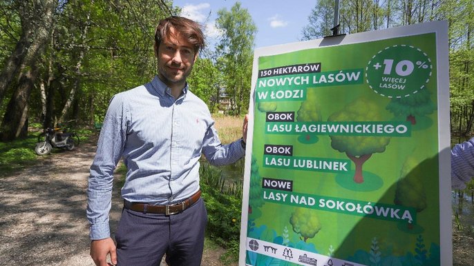 Nowe lasy w Łodzi Nowe lasy w Łodzi