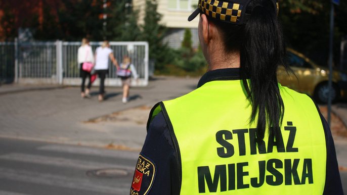 Akcja "Bezpieczna droga do szkoły" Akcja "Bezpieczna droga do szkoły" - fot. z arch. UMŁ