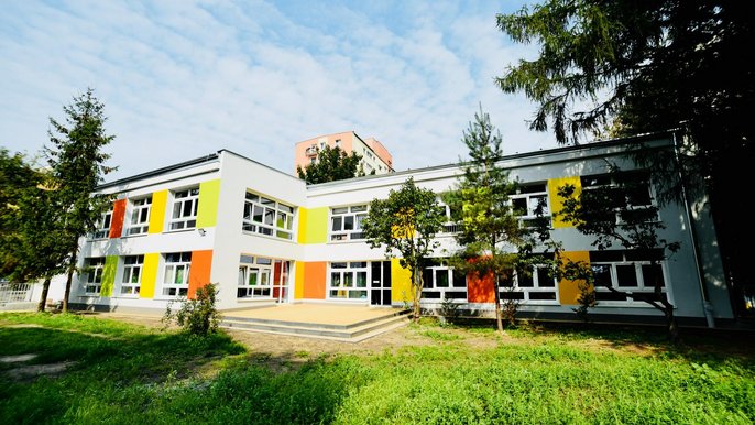 Wyremontowane przedszkole miejskie nr 53 przy ul. Kasprzaka 57 Wyremontowane przedszkole miejskie nr 53 przy ul. Kasprzaka 57 - mat. UMŁ