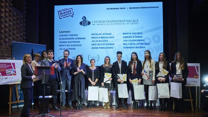 Wręczenie wyróżnień uczniom klas maturalnych w ramach programu Mia100 Talentów Wręczenie wyróżnień uczniom klas maturalnych w ramach programu Mia100 Talentów - fot. Radosław Jóźwiak / UMŁ