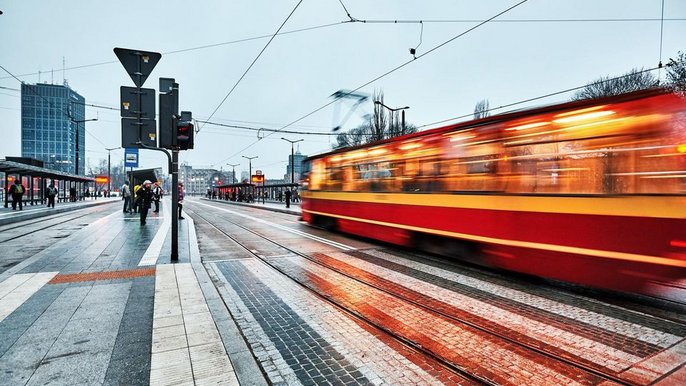 Prace na Legionów. Zmienioną trasą pojadą tramwaje. Prace na Legionów. Zmienioną trasą pojadą tramwaje.