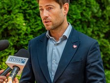 Wiceprezydent Adam Pustelnik. Fot. P. Wacławiak, UMŁ. 