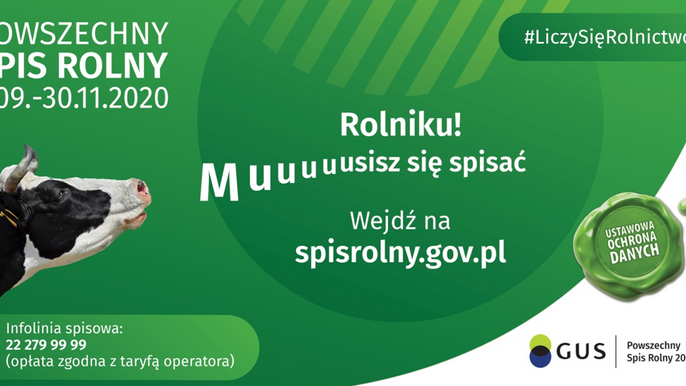 Powszechny Spis Rolny - baner 