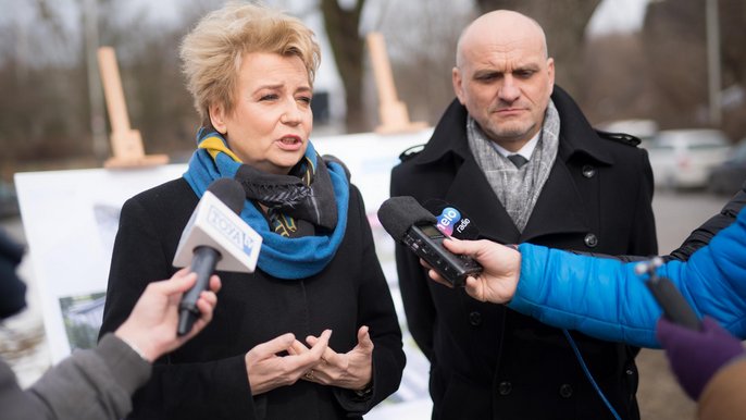 Prezydent poinformowała, że najwięcej nowych mieszkań komunalnych wybudowanych będzie przy ul. Spornej Prezydent poinformowała, że najwięcej nowych mieszkań komunalnych wybudowanych będzie przy ul. Spornej - fot. Witold Ancerowicz / UMŁ