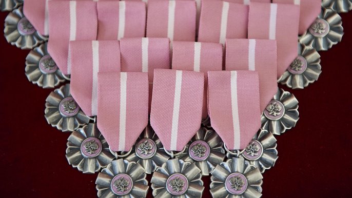 Medale za długoletnie pożycie - fot. Radosław Jóźwiak / UMŁ