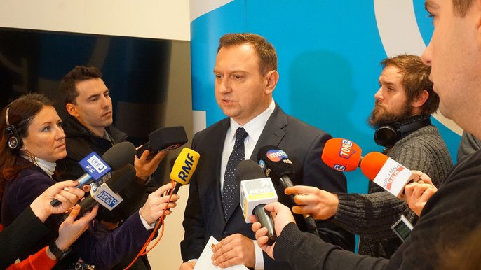 Wiceprezydent Trela poinformował o sytuacji Annę Zalewską, ministra edukacji Wiceprezydent Trela poinformował o sytuacji Annę Zalewską, ministra edukacji - fot. Monika Pawlak / UMŁ