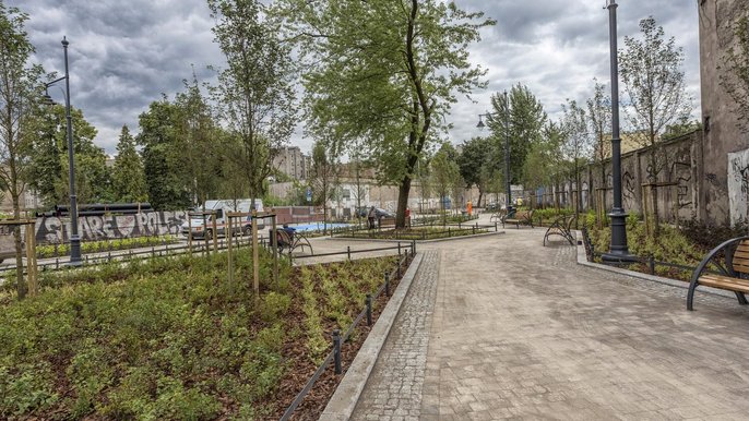 Zielone Polesie, ul. Pogonowskiego Zielone Polesie, ul. Pogonowskiego - fot. Stefan Brajter / Archiwum UMŁ