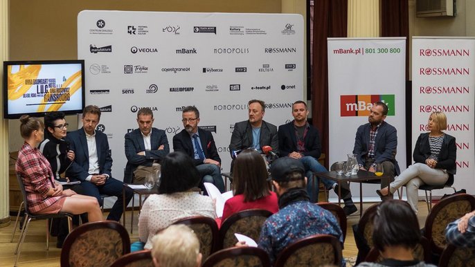 Podczas konferencji prasowej zaprezentowano program Festiwalu Łódź 4 Kultury - fot. FŁ4K