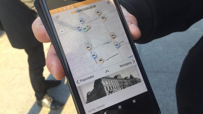 Aplikacja Refotografie Aplikacja Refotografie - mat. UMŁ