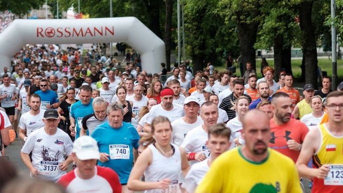 Bieg Ulicą Piotrkowską - fot. z arch. UMŁ