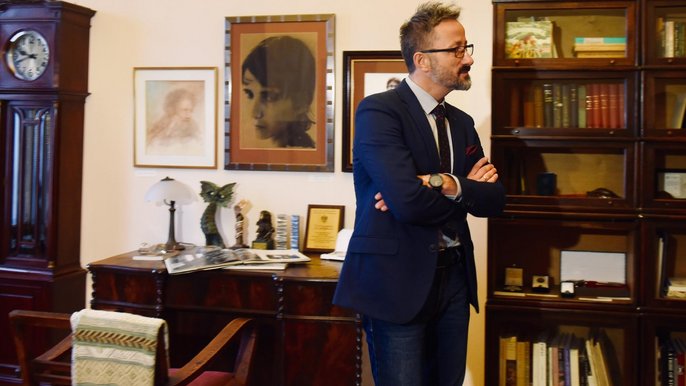Gabinet Marka Edelmana, Muzeum Miasta Łodzi Gabinet Marka Edelmana, Muzeum Miasta Łodzi - fot. Paweł Łacheta/UMŁ