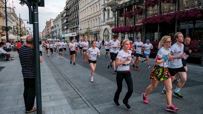 Bieg Ulicą Piotrkowską 2016 - fot. z arch. UMŁ
