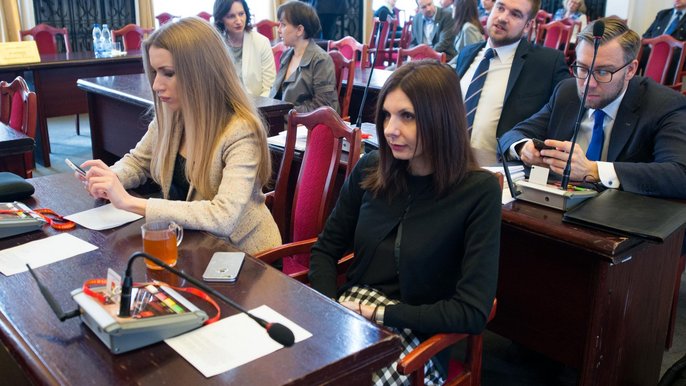 Radni na XLIII sesji Rady Miejskiej w Łodzi Radni na XLIII sesji Rady Miejskiej w Łodzi - Witold Ancerowicz, UMŁ