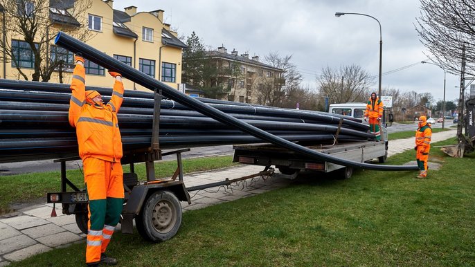 Początek remontu ul. Obywatelskiej Początek remontu ul. Obywatelskiej - fot. Radosław Jóźwiak / UMŁ