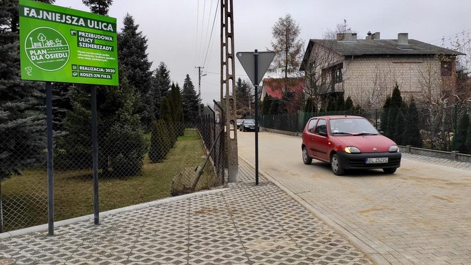 Ulica Szecherezady po remoncie Ulica Szecherezady po remoncie - fot. Paweł Łacheta / UMŁ