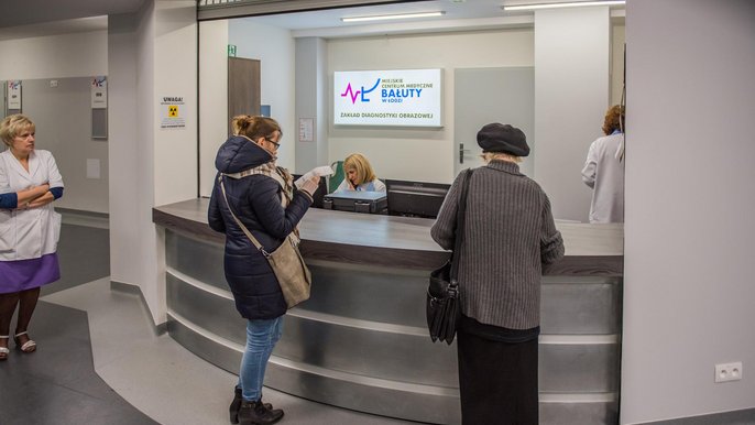 Nowoczesna diagnostyka obrazowa w MCM "Bałuty" Nowoczesna diagnostyka obrazowa w MCM "Bałuty" - fot. Radosław Żydowicz / UMŁ